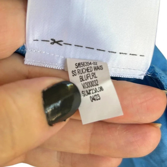 NWT Old Navy Women's Waist Defined Floral Printed Dolman Sleeve Top Size Large - Picture 10 of 12